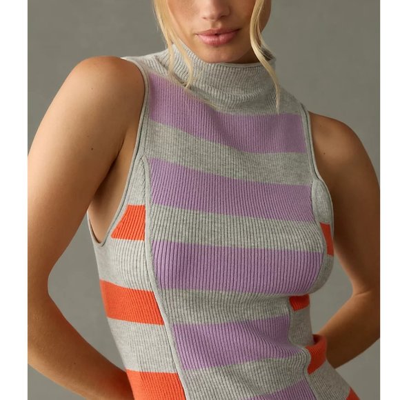 Anthropologie Daily Practice Sleeveless Mock-Neck Sweater Dress - XS - Picture 10 of 13